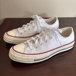 White Converse Chuck 70 Canvas Low Top